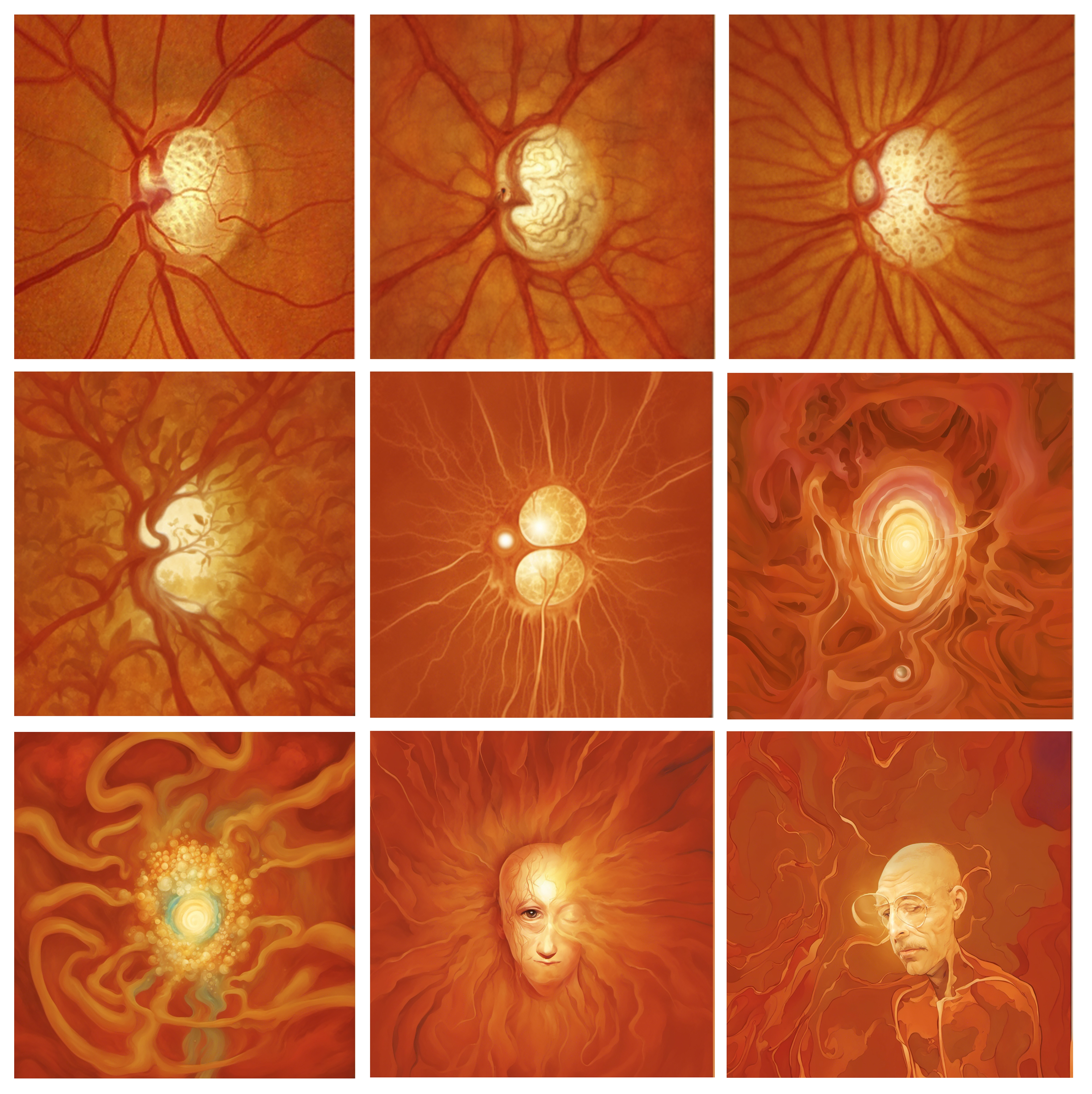 Optic nerve montage